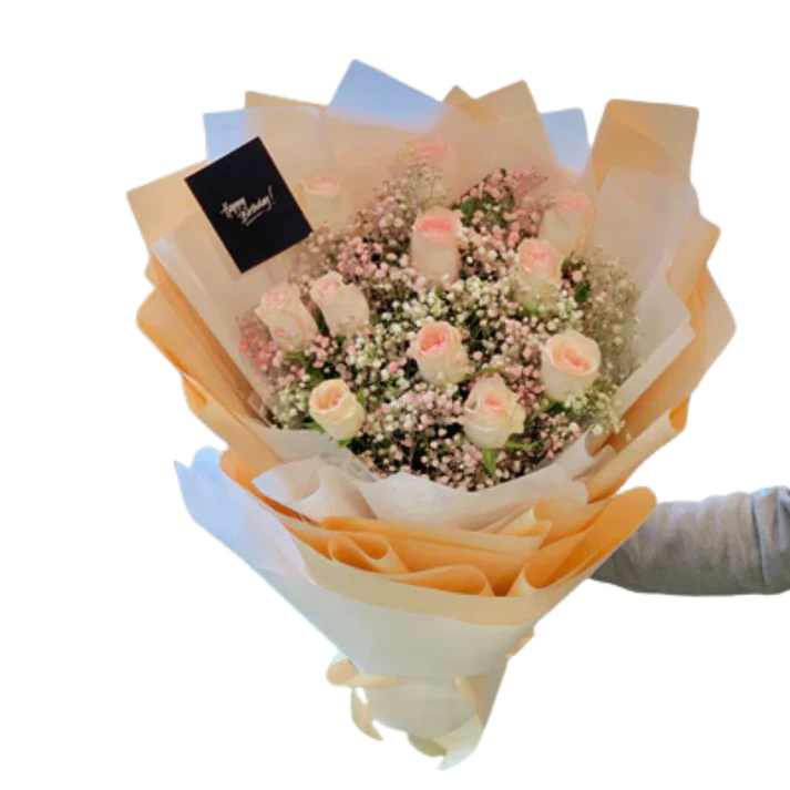 473_27e2a283-36b2-4939-8b27-321a80e02284 Lovely Delight Fresh Flower Bouquet - Image 1