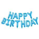 Happy Birthday Foil Balloons Banner - Image 3