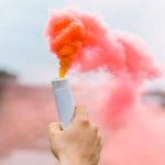 Multi Color Smoke Shell / Bomb - 5 Pcs Pack
