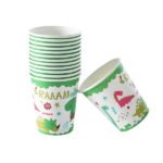 Cartoon Theme Party Disposable Paper Cup Glass For Birthday- 10 Pcs Pack - Image 17