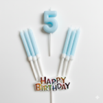 Happy Birthday Pastel Number HBD Cake Candles - Image 12