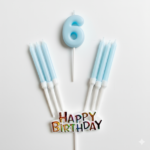 Happy Birthday Pastel Number HBD Cake Candles - Image 13