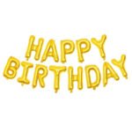 Happy Birthday Foil Balloons Banner - Image 14