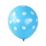Polka Dots Printed Latex Balloons 12 Inch - Single Color 15 Pcs - Image 5