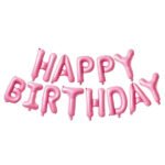 Happy Birthday Foil Balloons Banner - Image 10