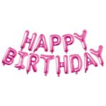 Happy Birthday Foil Balloons Banner - Image 7