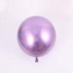 Chrome Metallic Shiny Latex Balloons 18 Inch - 1 Pc - Image 4