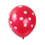 Polka Dots Printed Latex Balloons 12 Inch - Single Color 15 Pcs - Image 8