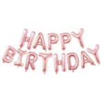 Happy Birthday Foil Balloons Banner - Image 6