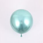Chrome Metallic Shiny Latex Balloons 18 Inch - 1 Pc - Image 3