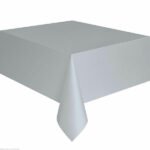 Plastic Table Cover - Large Size Single Color