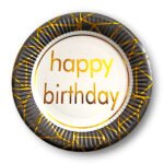 Happy Birthday Party Plates - 10 Pcs Pack - Image 4