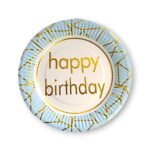 Happy Birthday Party Plates - 10 Pcs Pack - Image 3