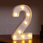 LED Alphabets/Digits for Table/Floor Decorations - Image 2