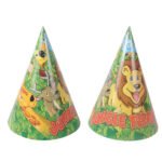 Cartoon Theme Party Caps / Hats - 5 Pcs Pack - Image 2