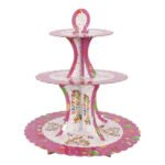 Cartoon Theme 3 Tier Round Cardboard Cup Cake Stand - Image 12